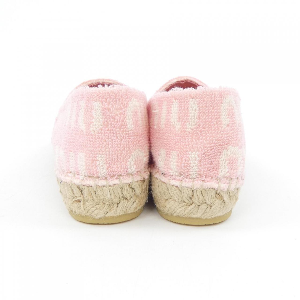 ミュウミュウ ESPADRILLAS SPUGNA LOGO エスパドリーユ