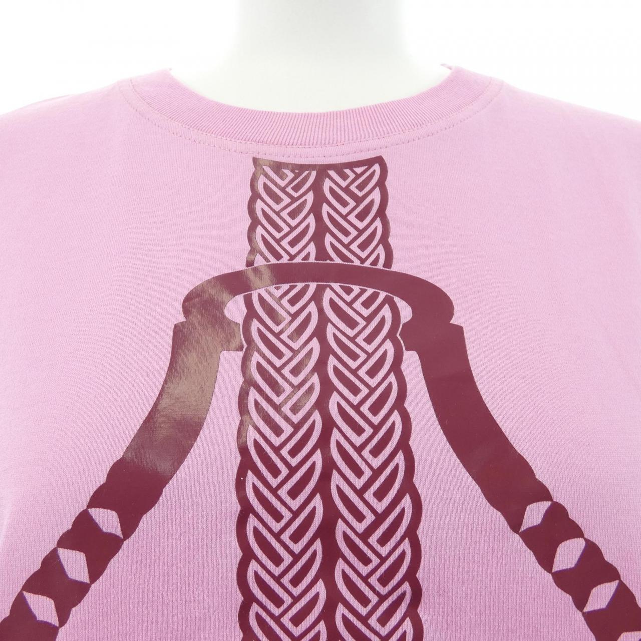 エルメス FANTAISIE D'ETRIERS コットンTシャツ