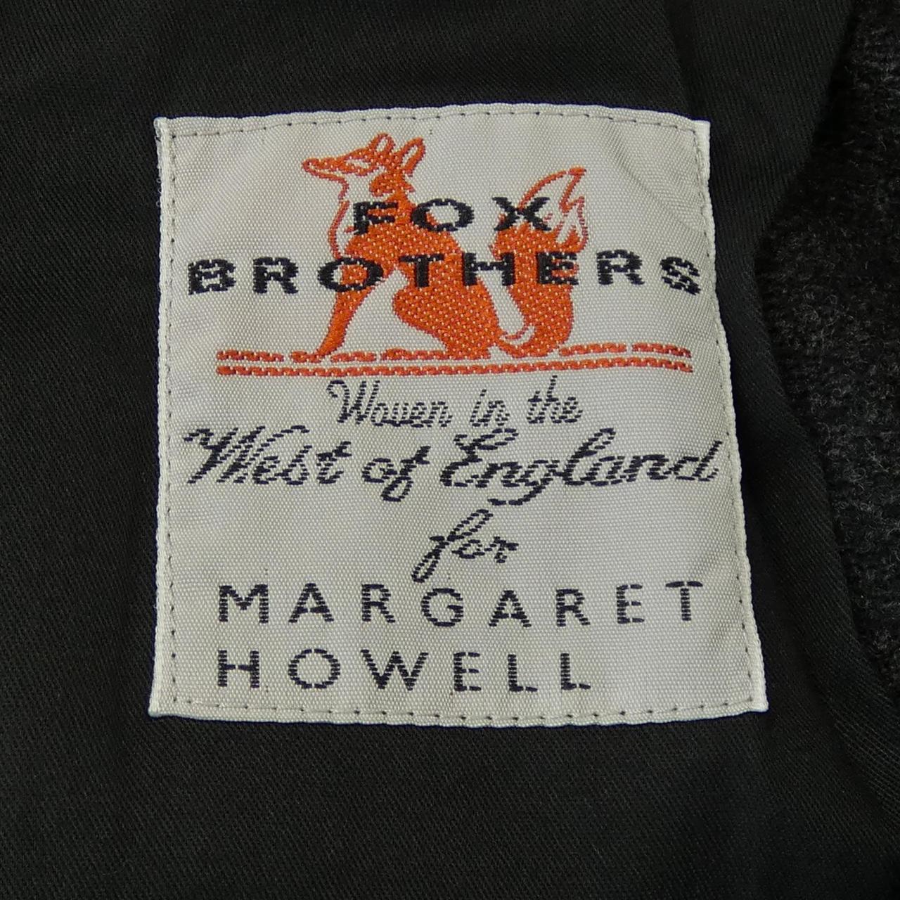 マーガレット ハウエル FOXBROTHERS ウール パンツ