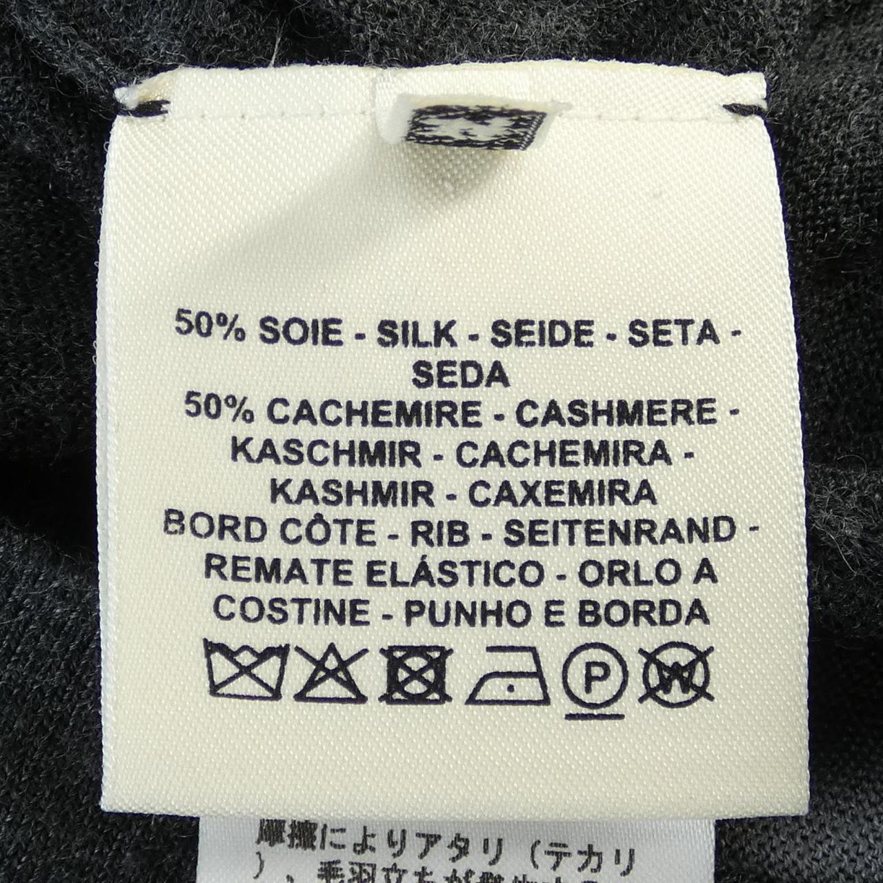 エルメス CLIC CLAC シルクカシミヤワンピース