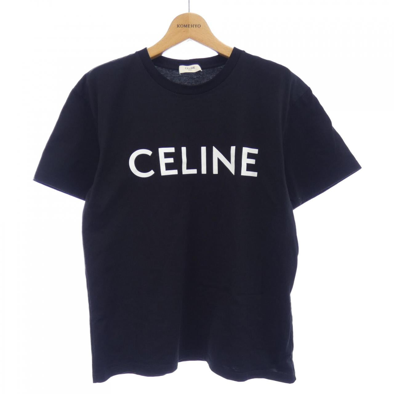 セリーヌ CELINEプリント コットンTシャツ