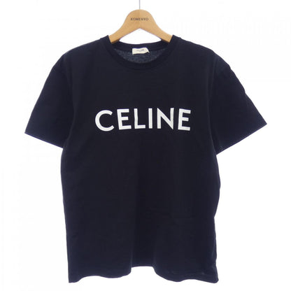 セリーヌ CELINEプリント コットンTシャツ