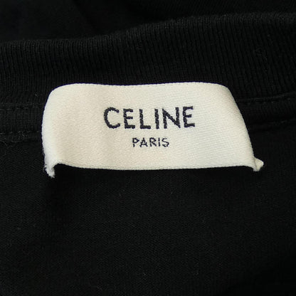 セリーヌ CELINEプリント コットンTシャツ
