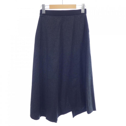 ロエベ アシンメトリー カシミヤ混 スカート