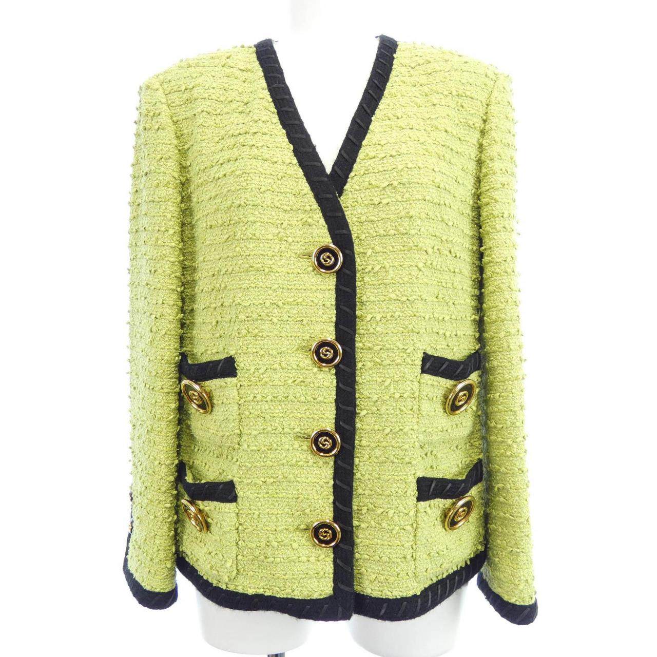 グッチ ノーカラージャケット