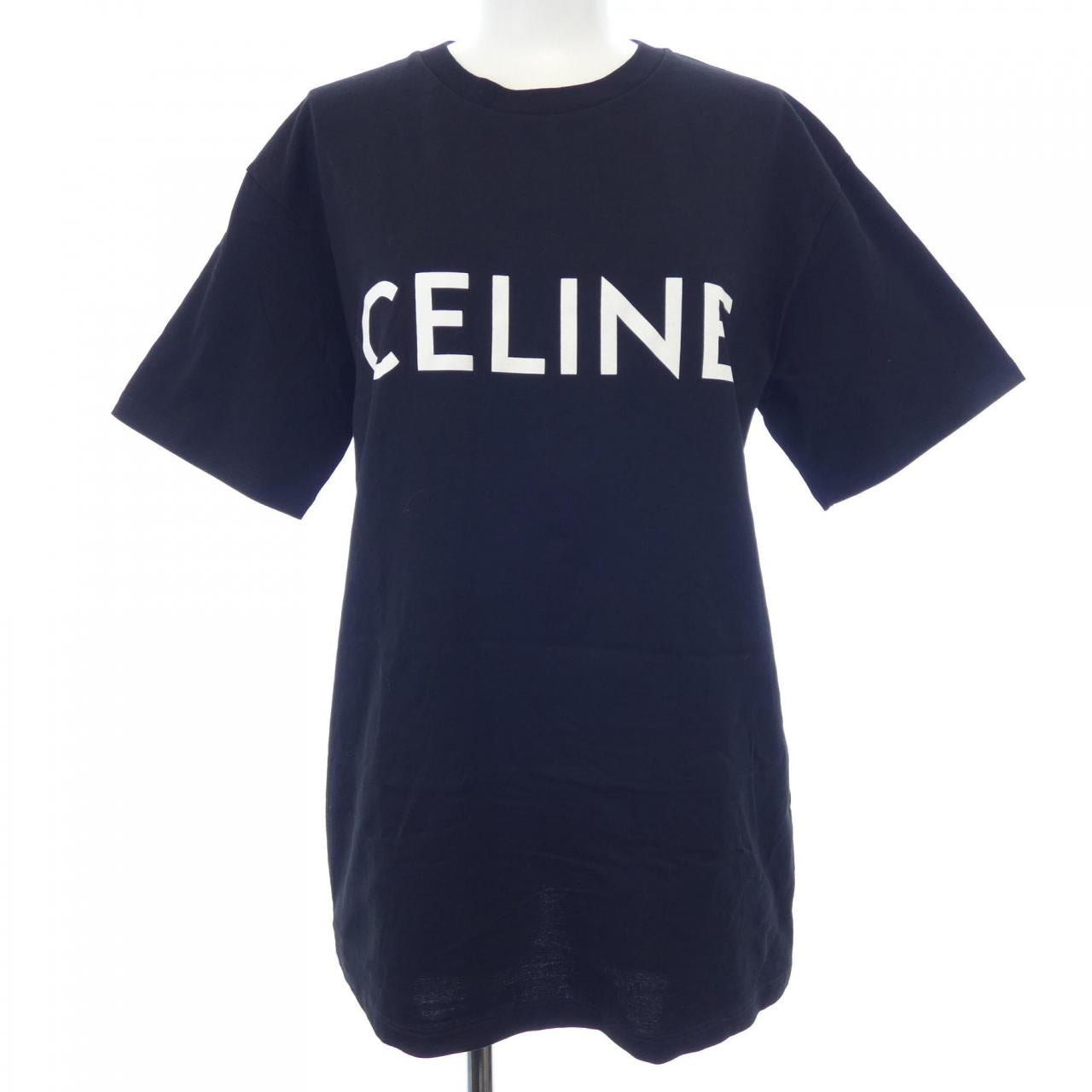 セリーヌ CELINEプリント コットンTシャツ