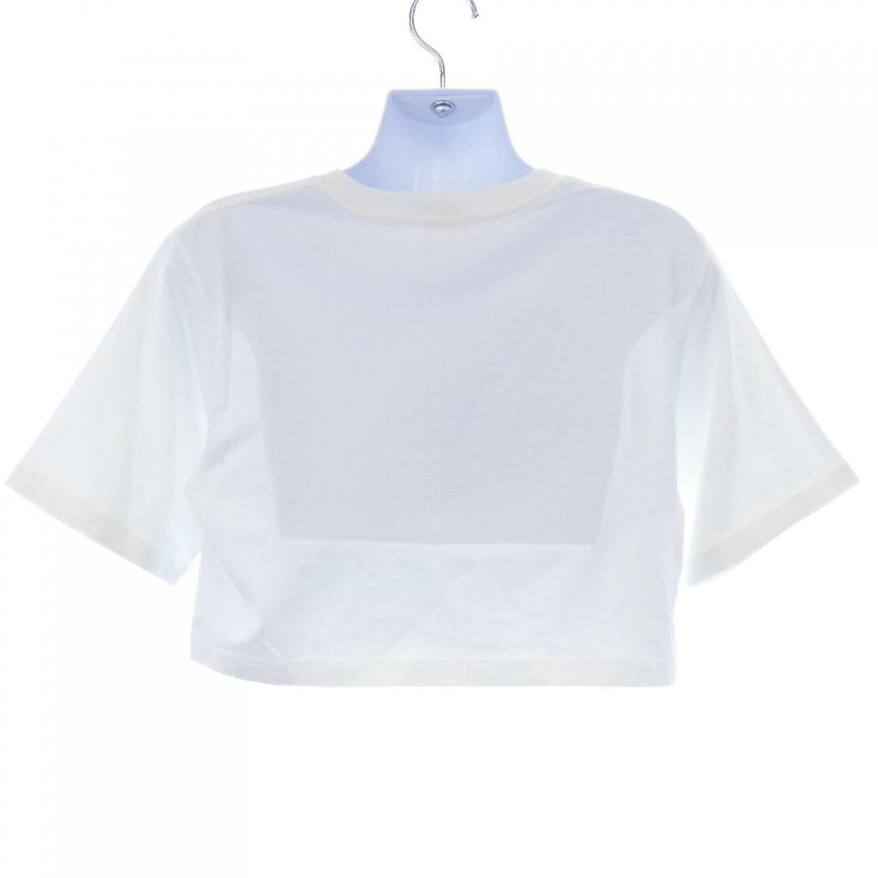 セリーヌ CELINEプリント コットンクロップドTシャツ