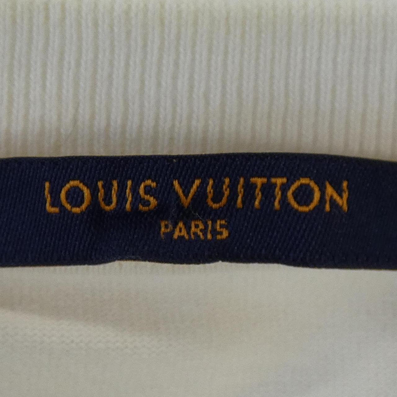 ルイヴィトン LVフラワータペストリープリント コットンTシャツ