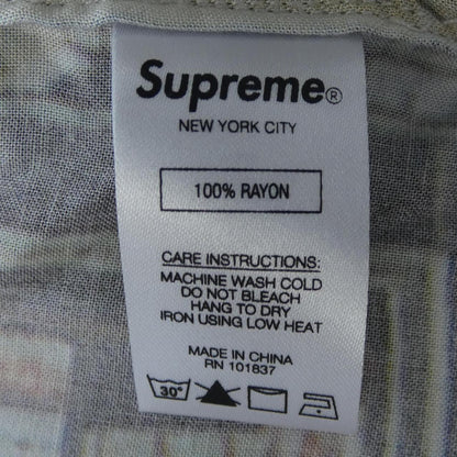 Supreme ドラッグス レーヨン シャツ