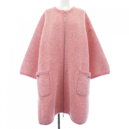 シャネル カシミヤ混コート