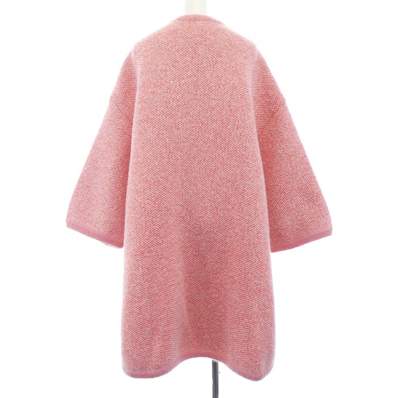 シャネル カシミヤ混コート