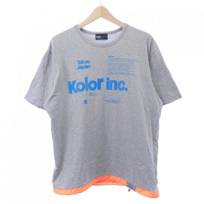 カラー コットンTシャツ