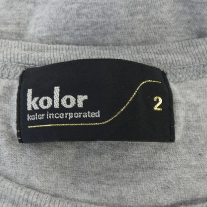 カラー コットンTシャツ