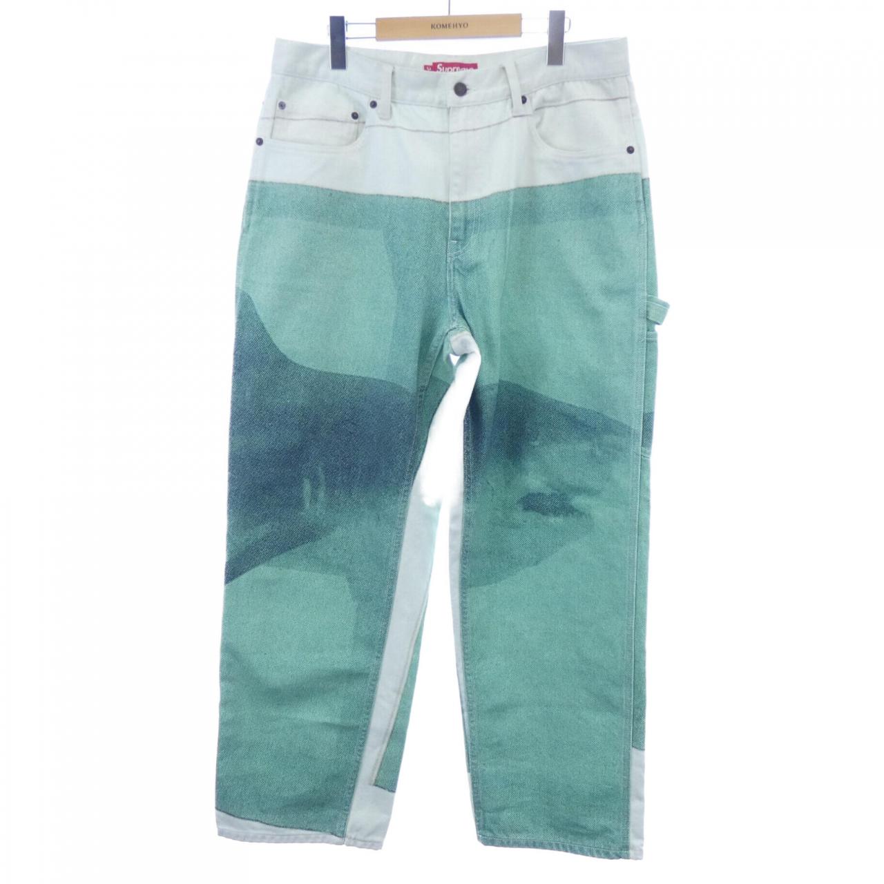 Supreme ダミアン・ハースト ペインターパンツ