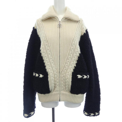 シャネル カシミヤ混ブルゾン