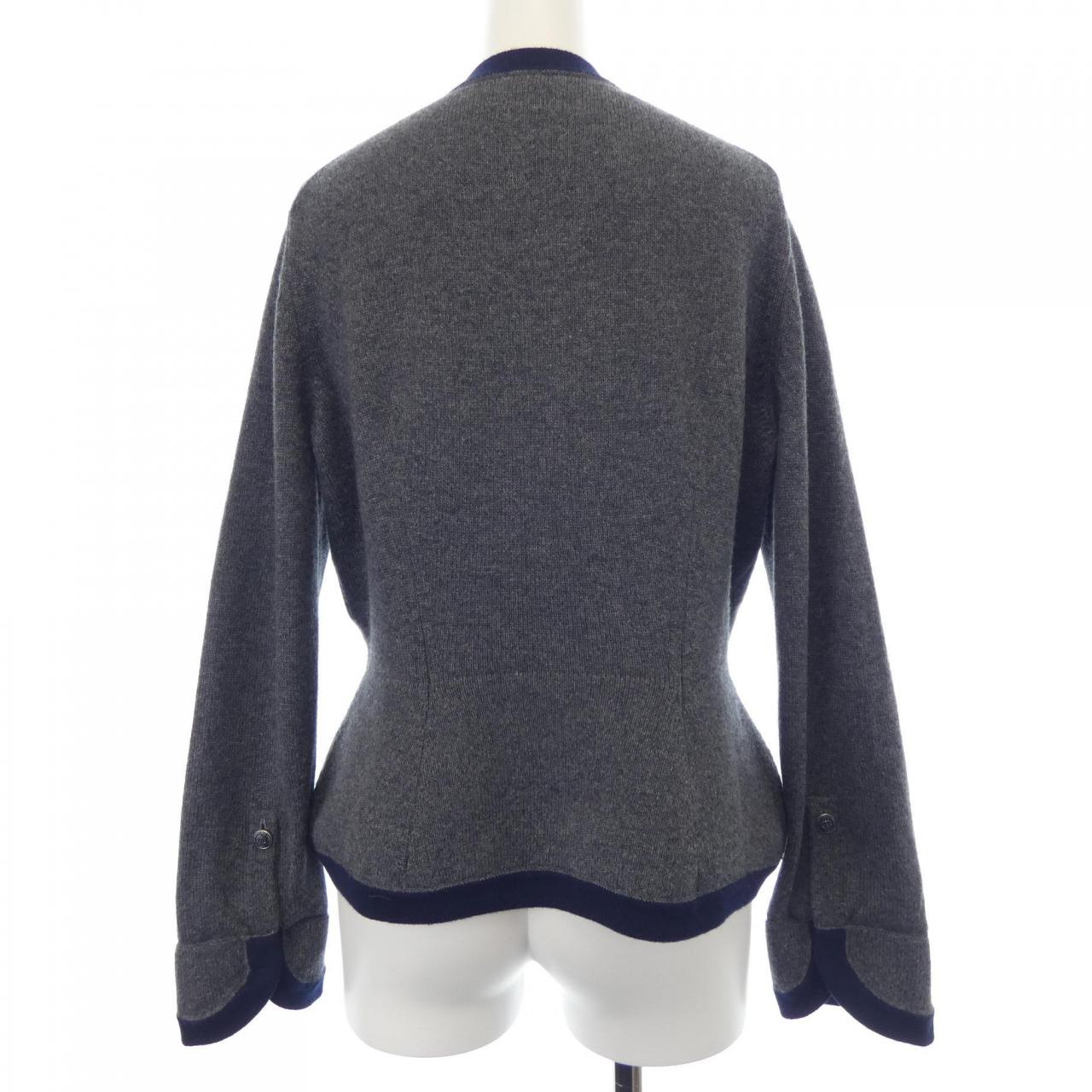 シャネル カシミヤ100％カーディガン