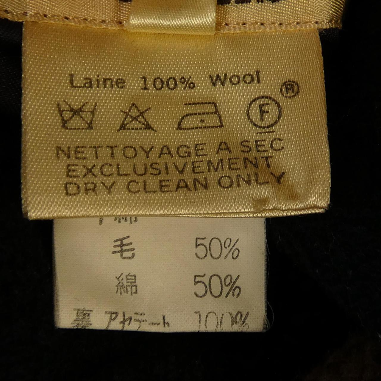 エルメス ウールレーヨンダッフルコート