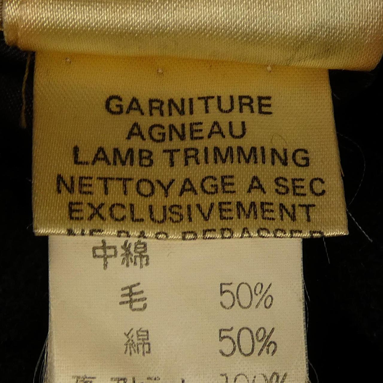 エルメス ウールレーヨンダッフルコート