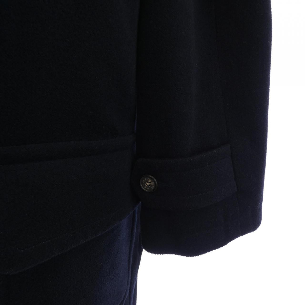 エルメス ウールレーヨンダッフルコート