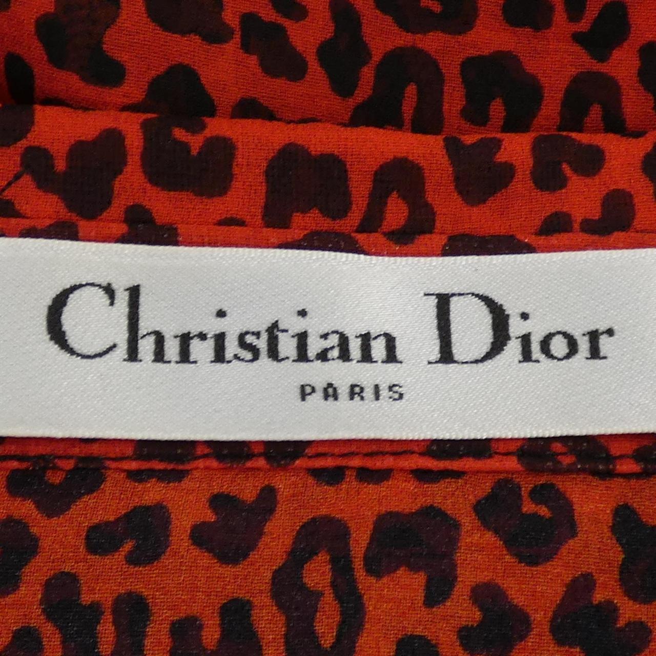 クリスチャンディオール シルク半袖シャツ