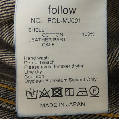 FOLLOW デニムジャケット