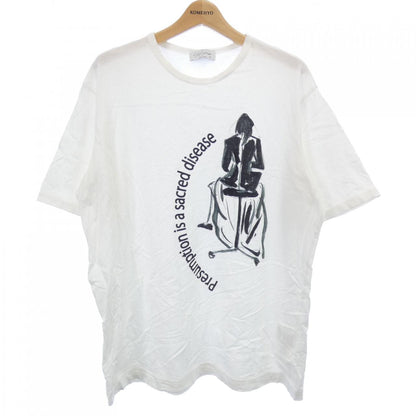 ヨウジヤマモトプールオム コットンTシャツ