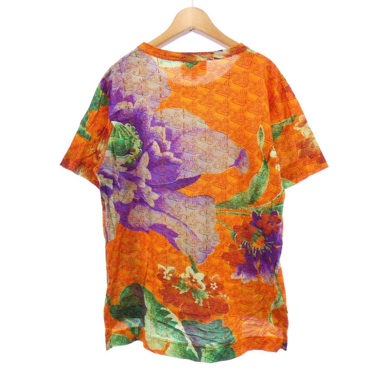 ヴィヴィアンウエストウッドレッドレーベル コットンTシャツ