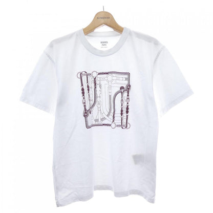エルメス カルトゥッシュコーチング コットンTシャツ