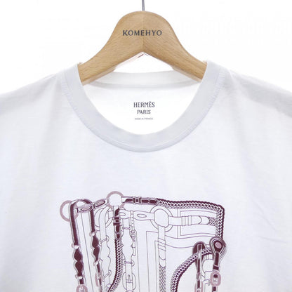 エルメス カルトゥッシュコーチング コットンTシャツ
