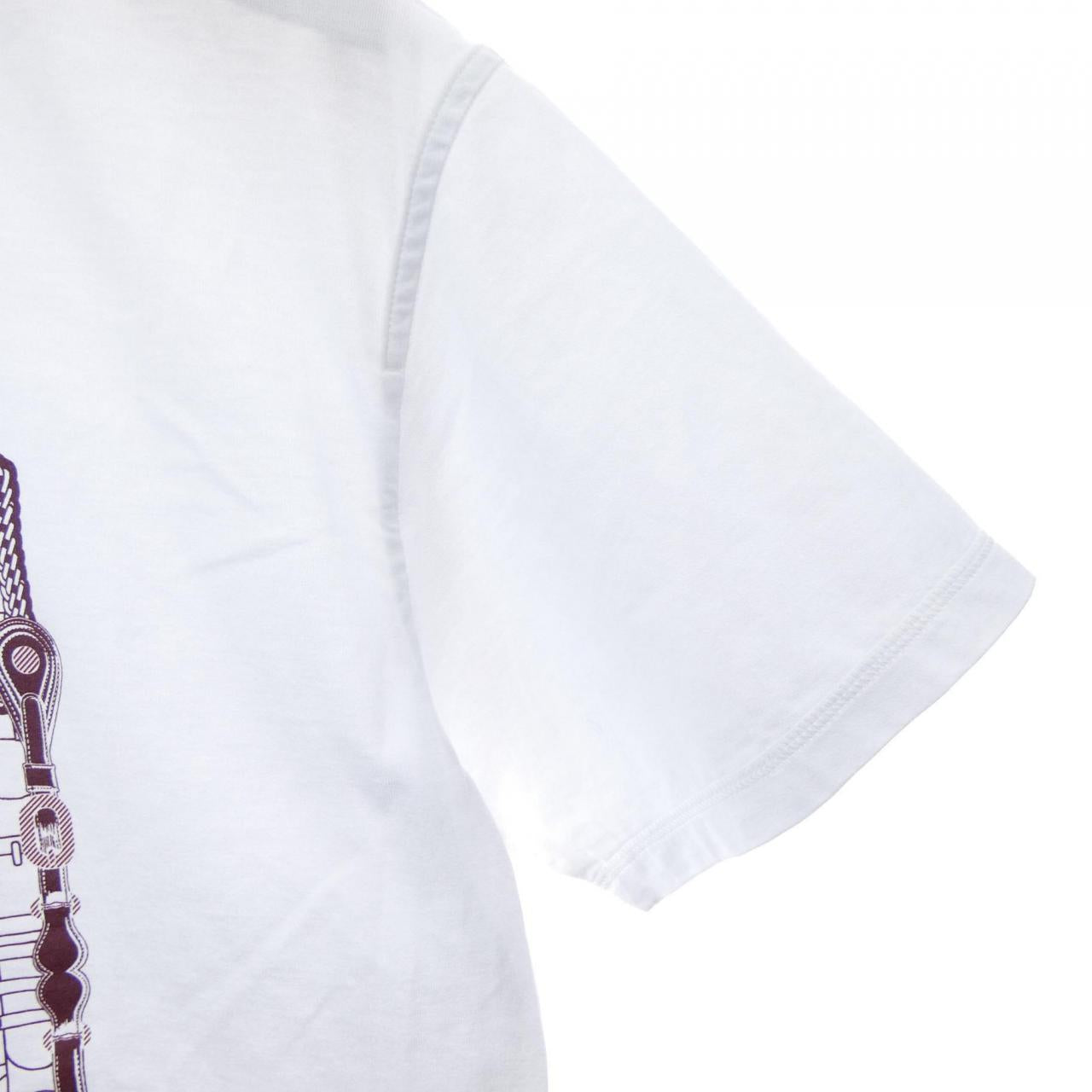 エルメス カルトゥッシュコーチング コットンTシャツ