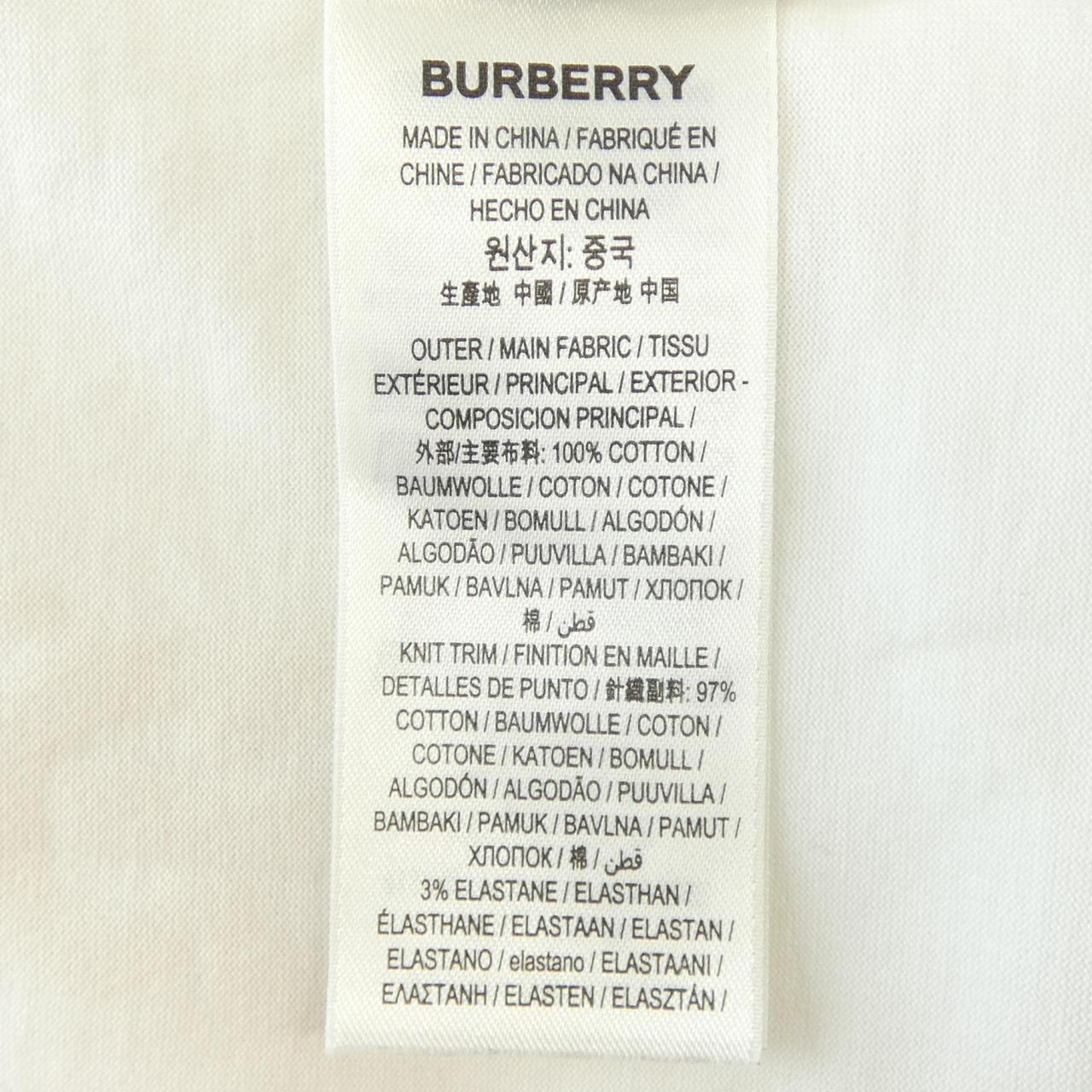 バーバリー コットンTシャツ