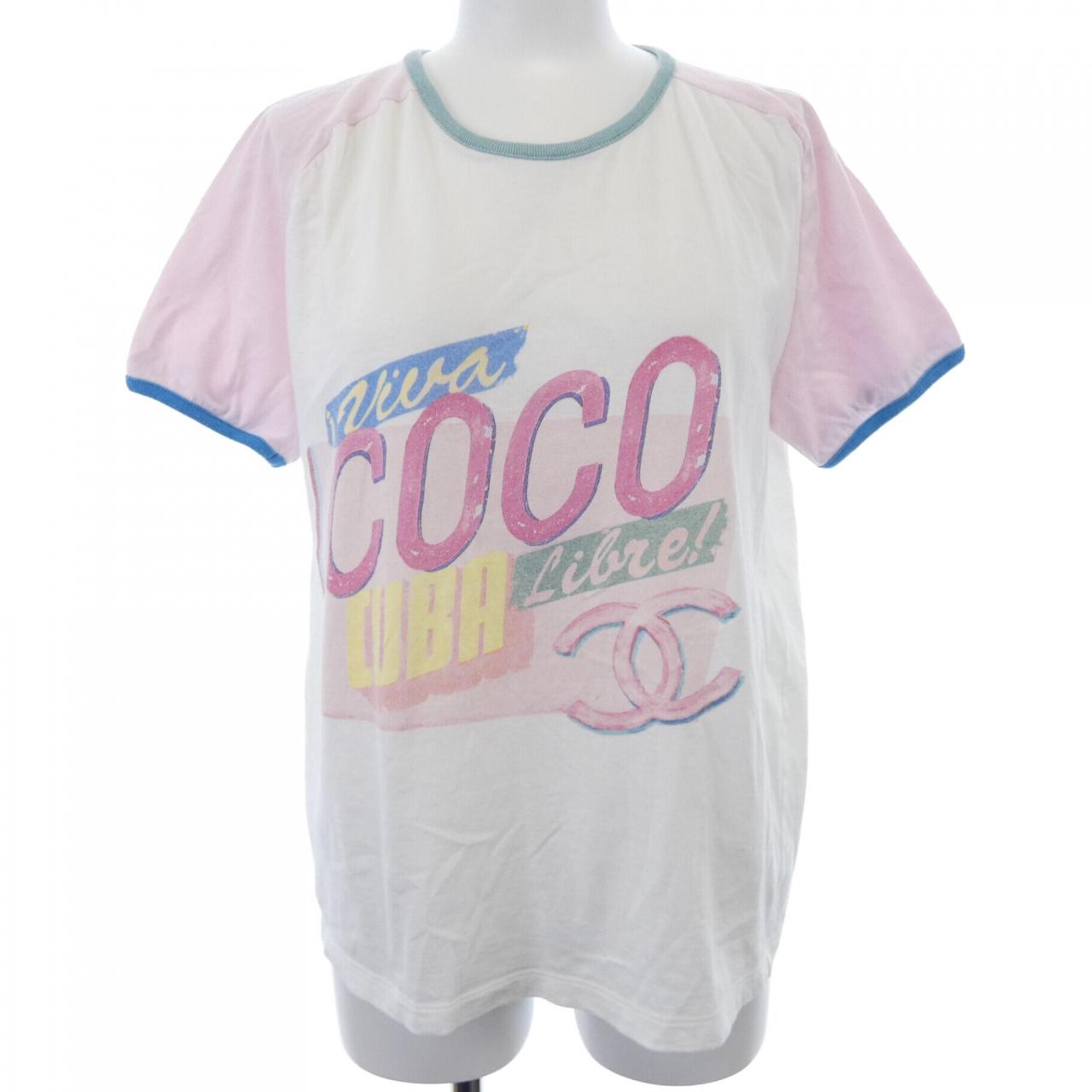 シャネル COCO CUBA コットンTシャツ