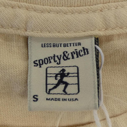 スポーティーアンドリッチ コットンTシャツ