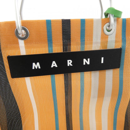 マルニ MARKETストライプトートバッグ