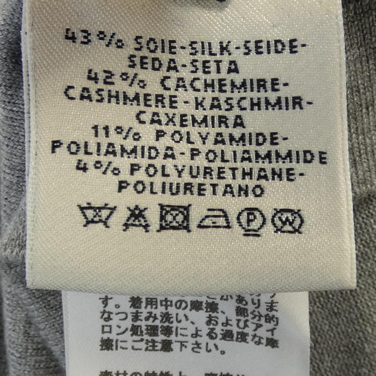 エルメス カシミヤ混ワンピース