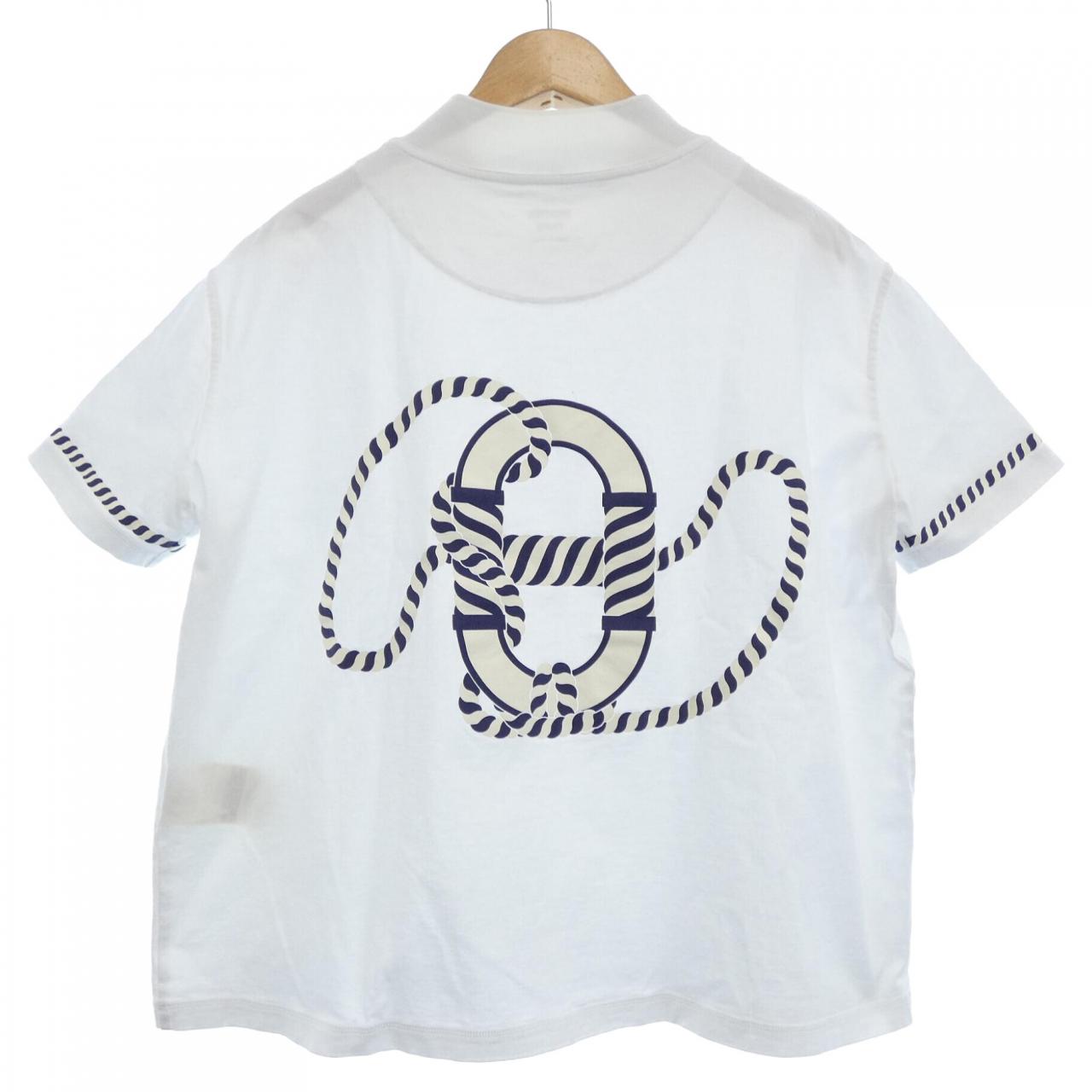 エルメス CARTOUCHE コットンTシャツ 36
