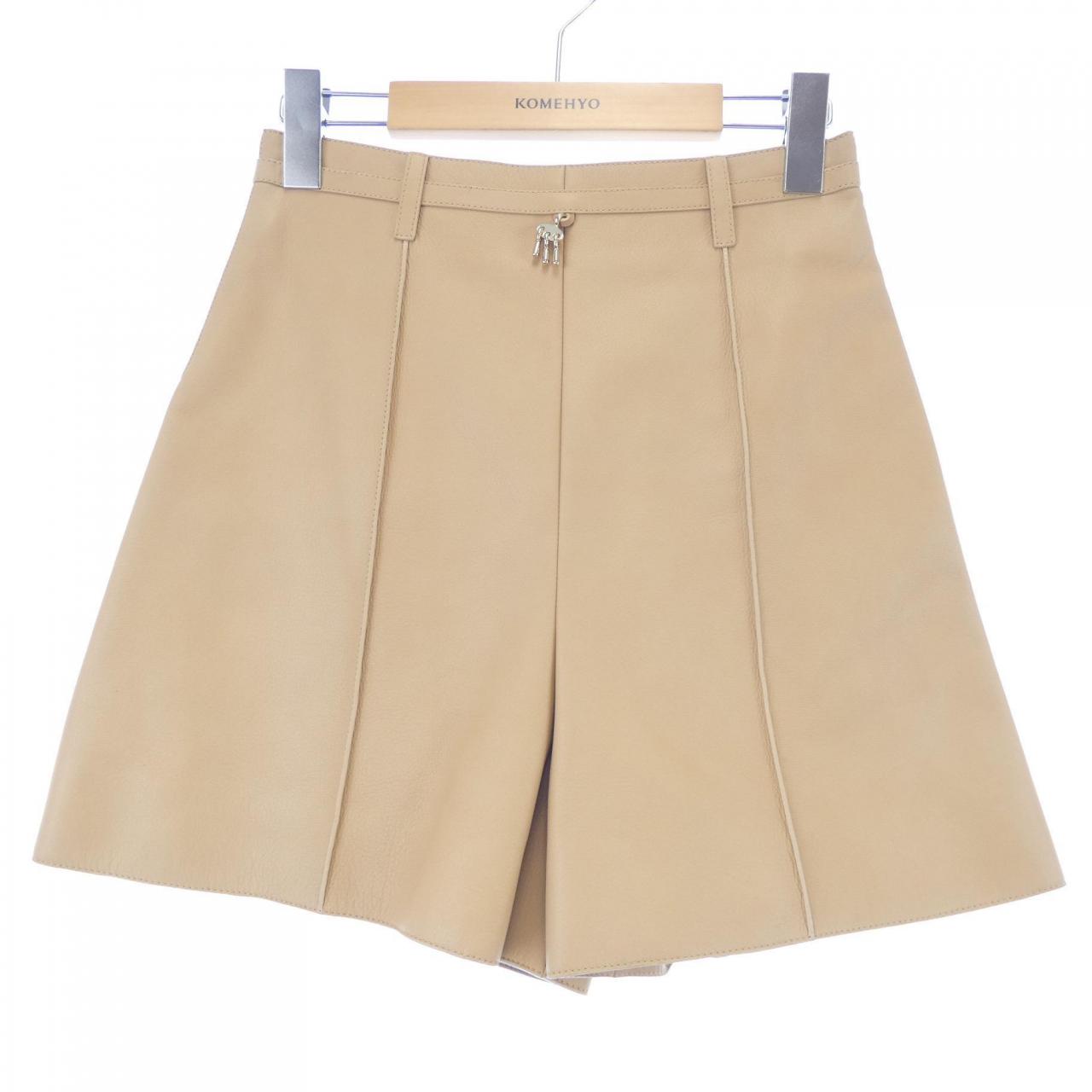 エルメス MORS A JOUET ゴートスキンショートパンツ