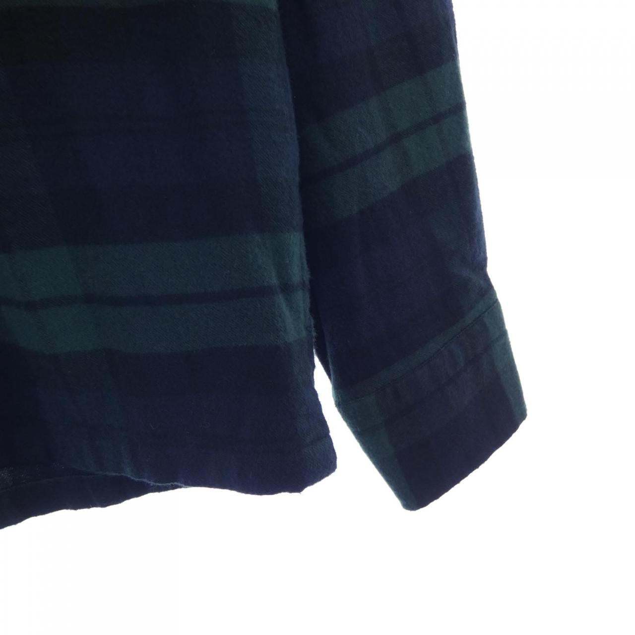 ギローバー チェック コットン シャツ