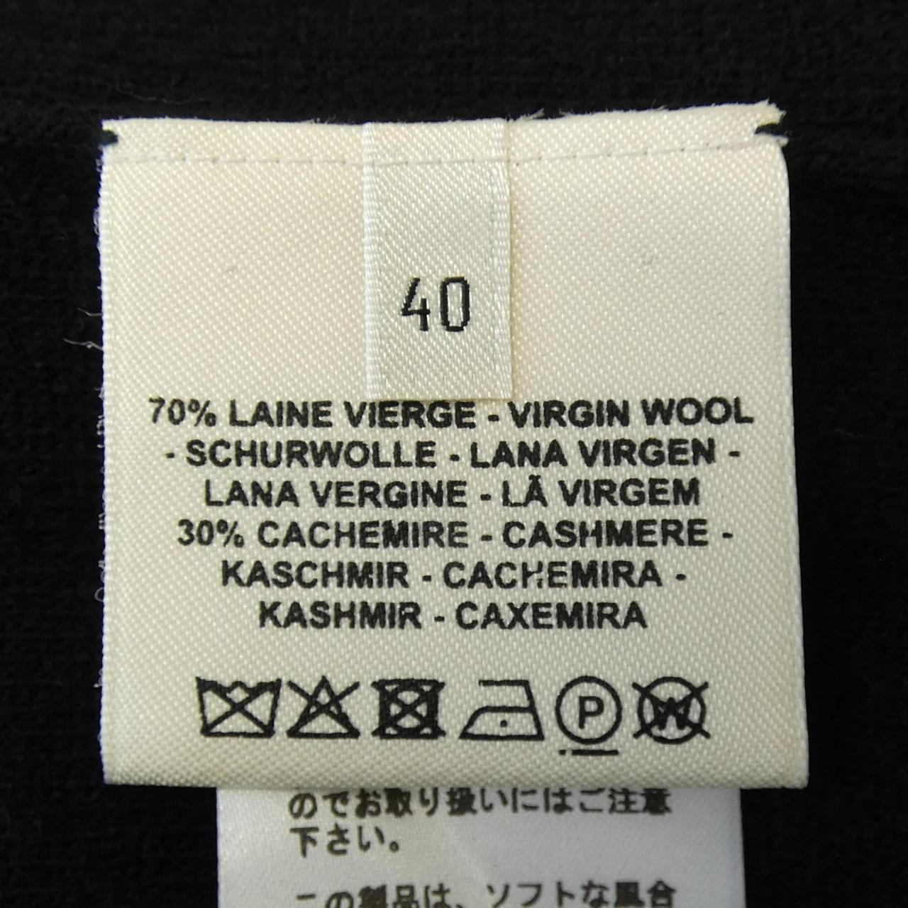 エルメス カシミヤ混ニットトップス