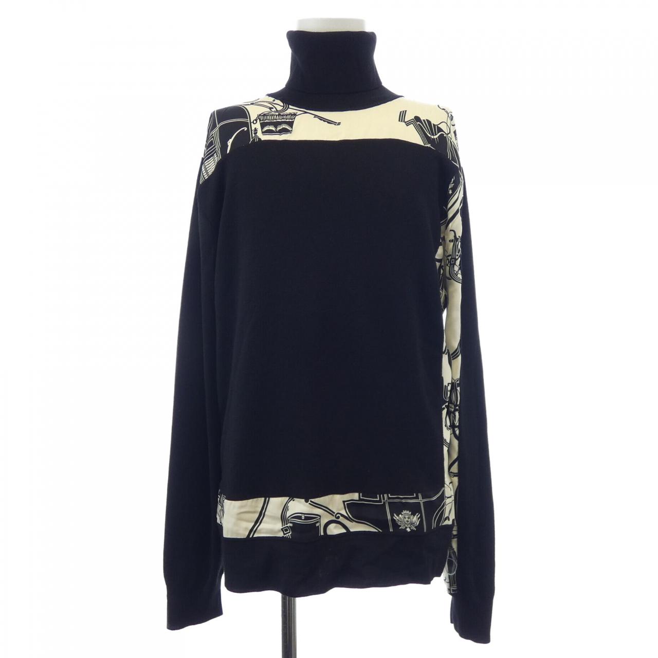 エルメス SOIE DECADREE シルクニット