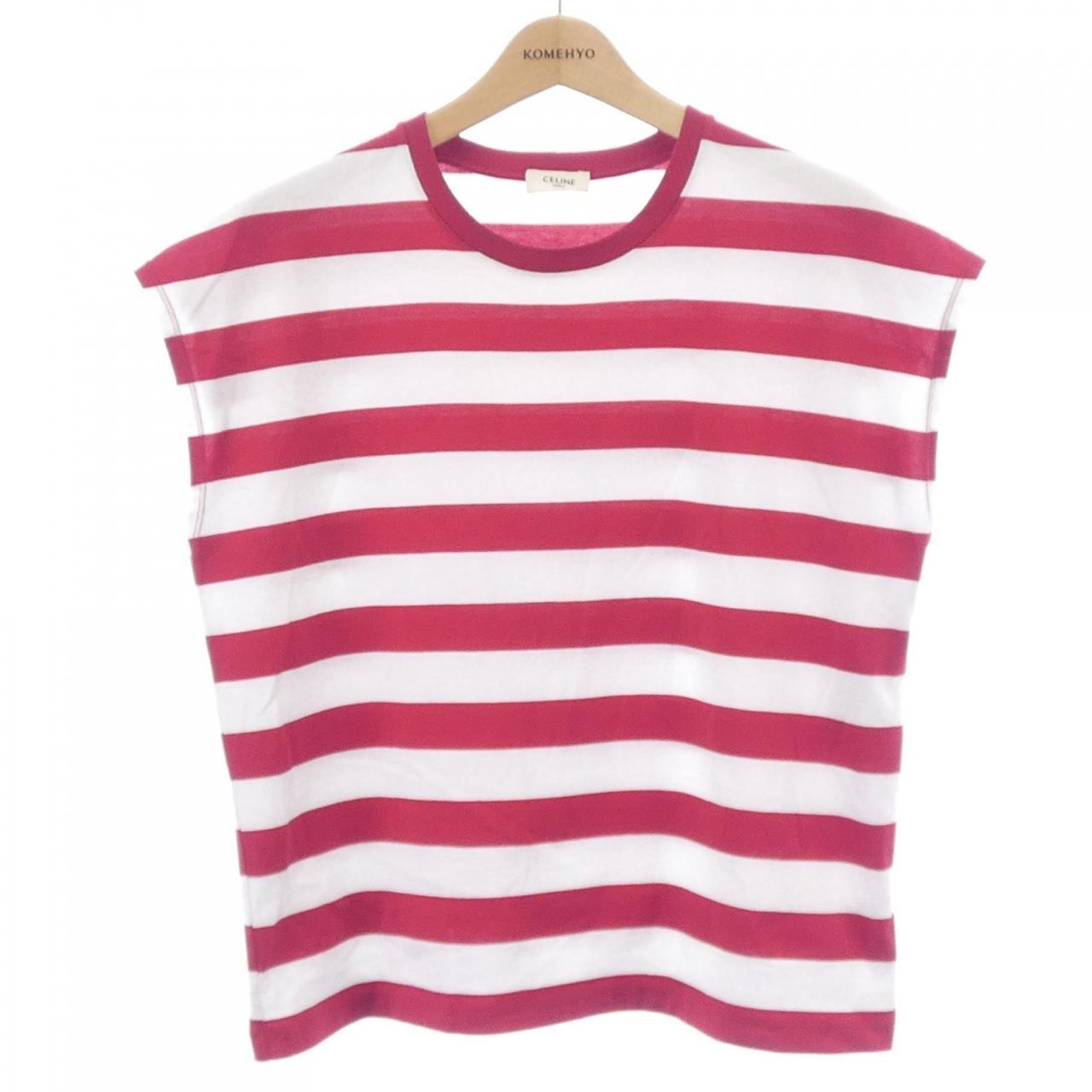 セリーヌ KIMONO SLEEVE コットンTシャツ
