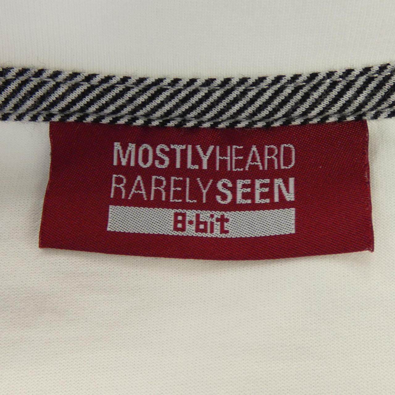 MonstlyHeardRarely コットンTシャツ