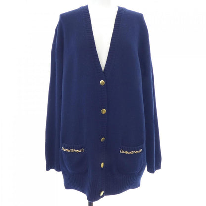 グッチ カシミヤ100％カーディガン