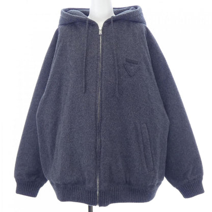 プラダ カシミヤ混ジャケット