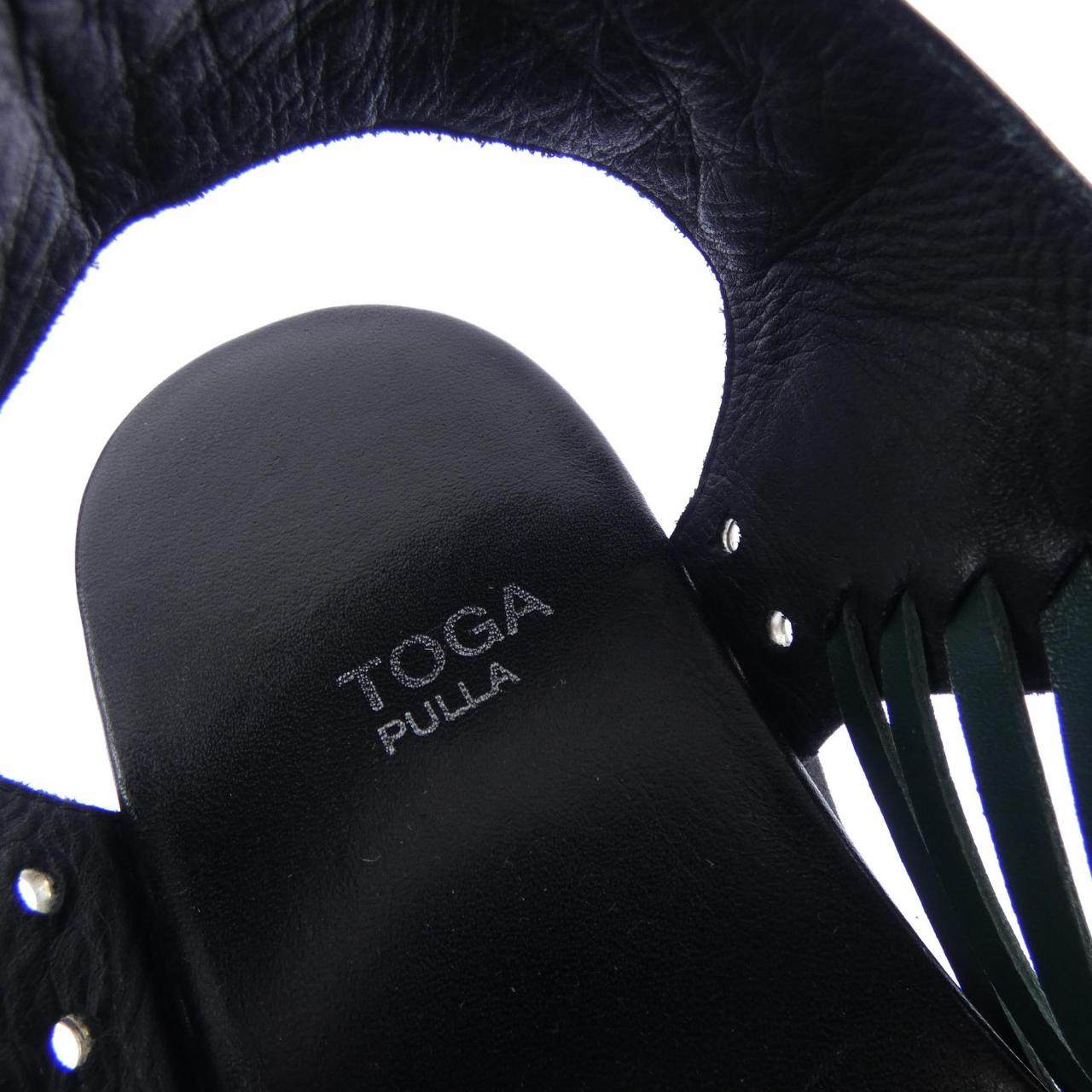 トーガ レザーサンダル