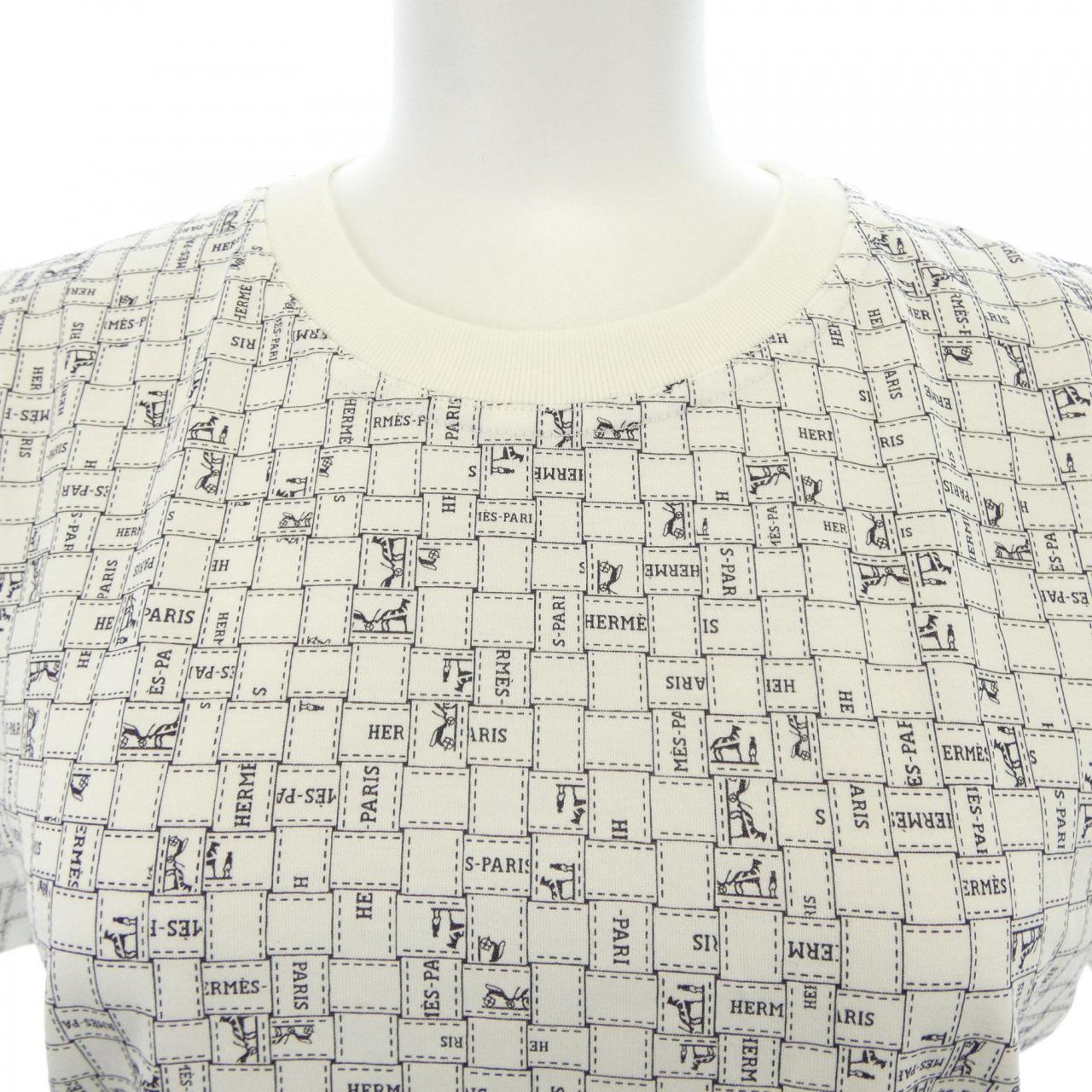 エルメス ボルデュックオカレ Tシャツ