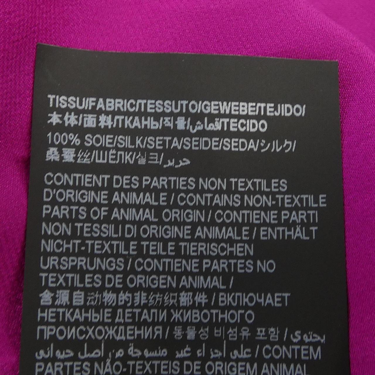 イヴサンローラン シルク半袖シャツ