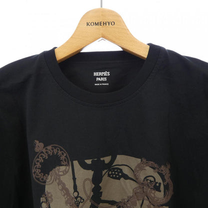 エルメス カルトゥッシュ レクレ コットンTシャツ