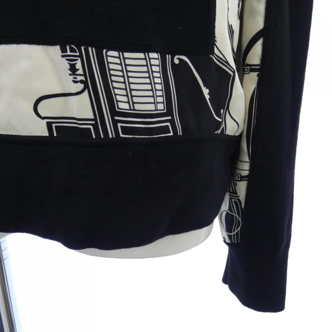 エルメス SOIE DECADREE ニット