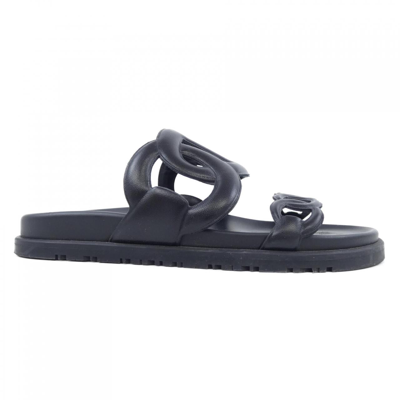 エルメス エクストラシェーヌダンクル ナッパサンダル